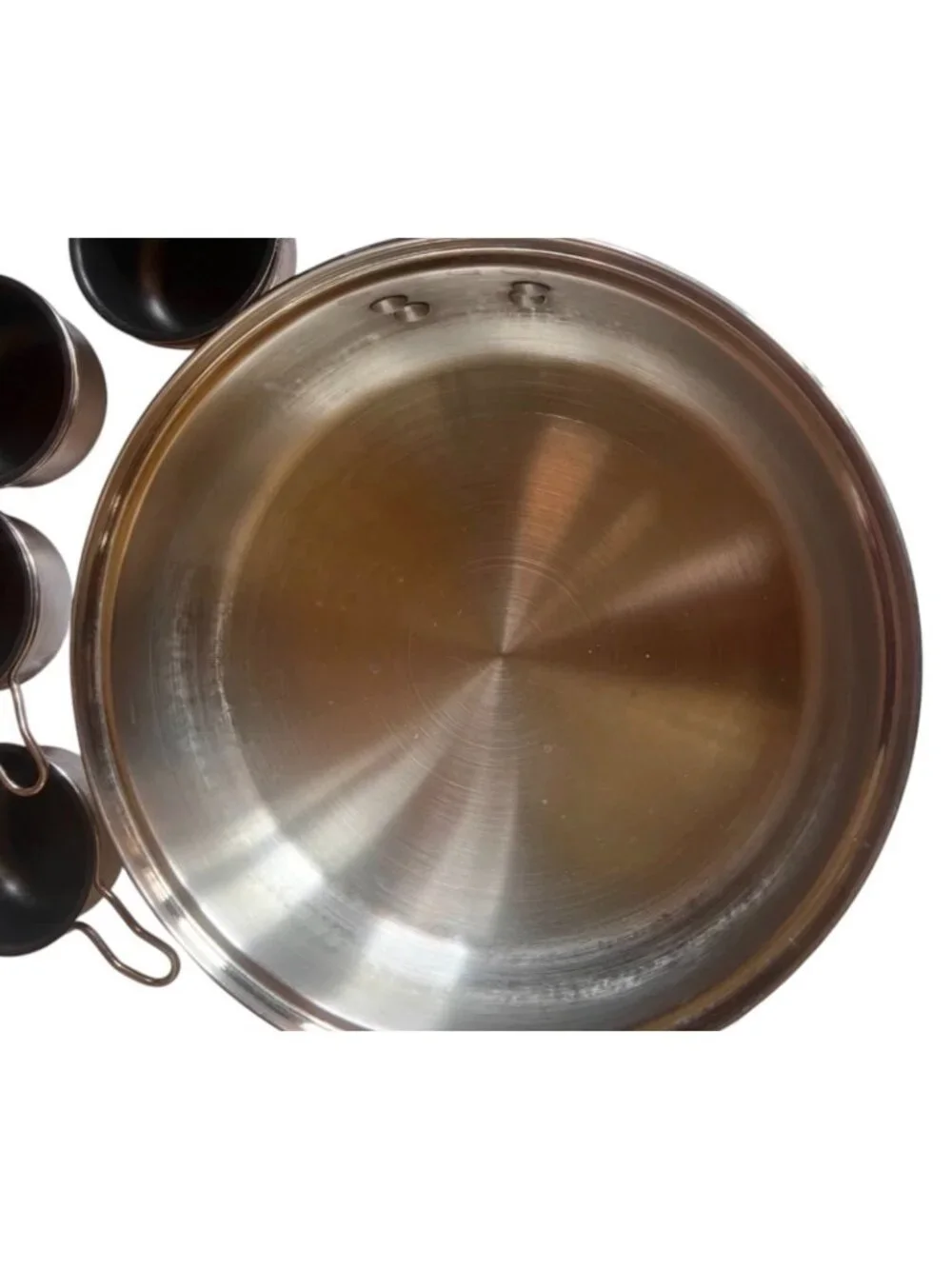 Stainless Steel Tramontina Egg Poaching Pan Set 18/10 4 Cup Egg Poacher Nonstick